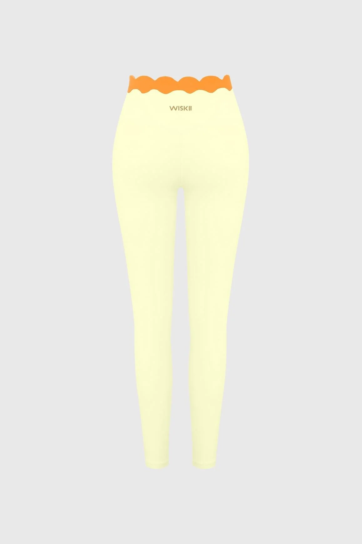 Scallop Contrast Scrunch Legging