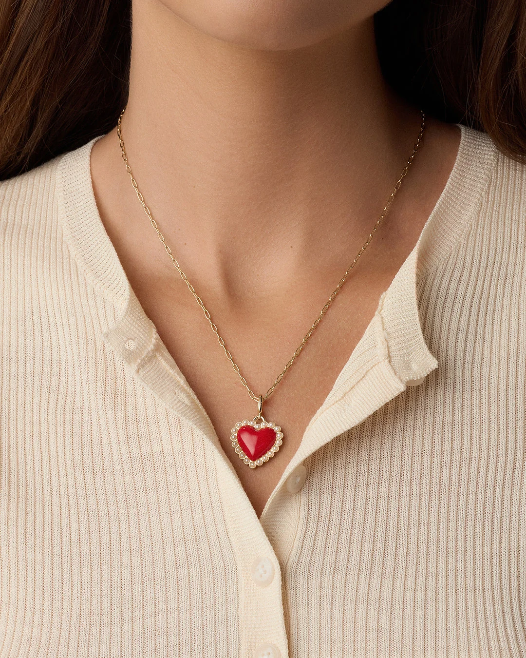 Love Pearl Parker Charm