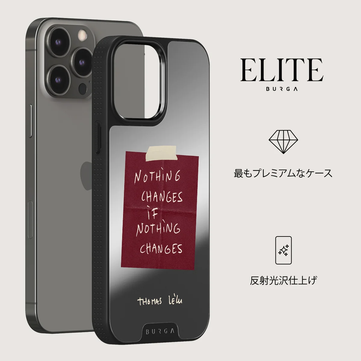 Nothing Changes - iPhone 12 Pro ケース