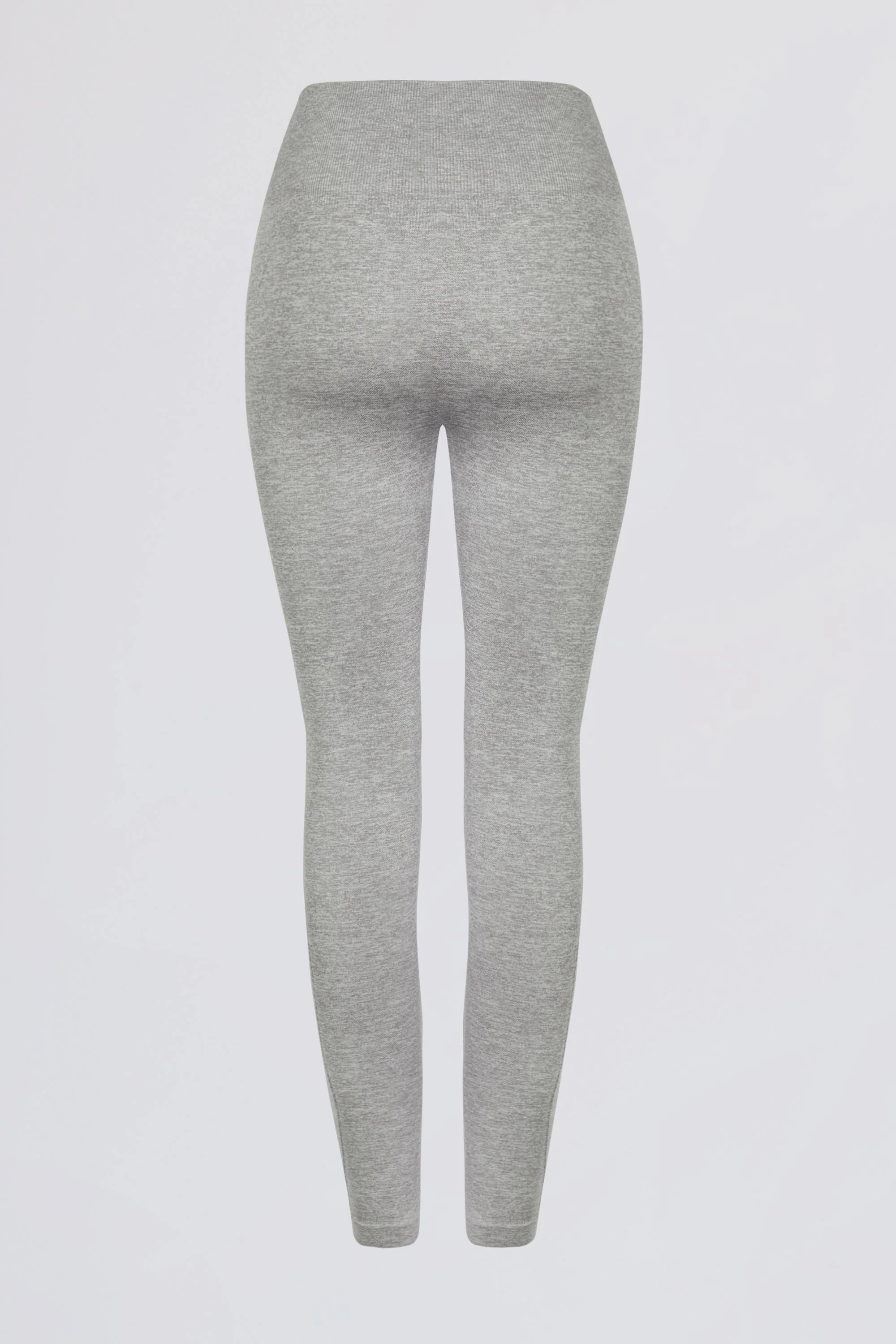 Super Sculpt Seamless High-Waist Leggings in Grey Marl