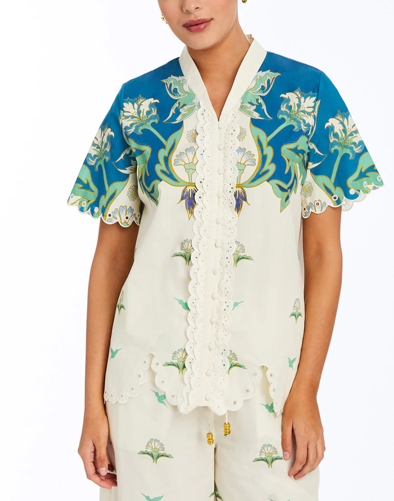 Cortez Button Down Top