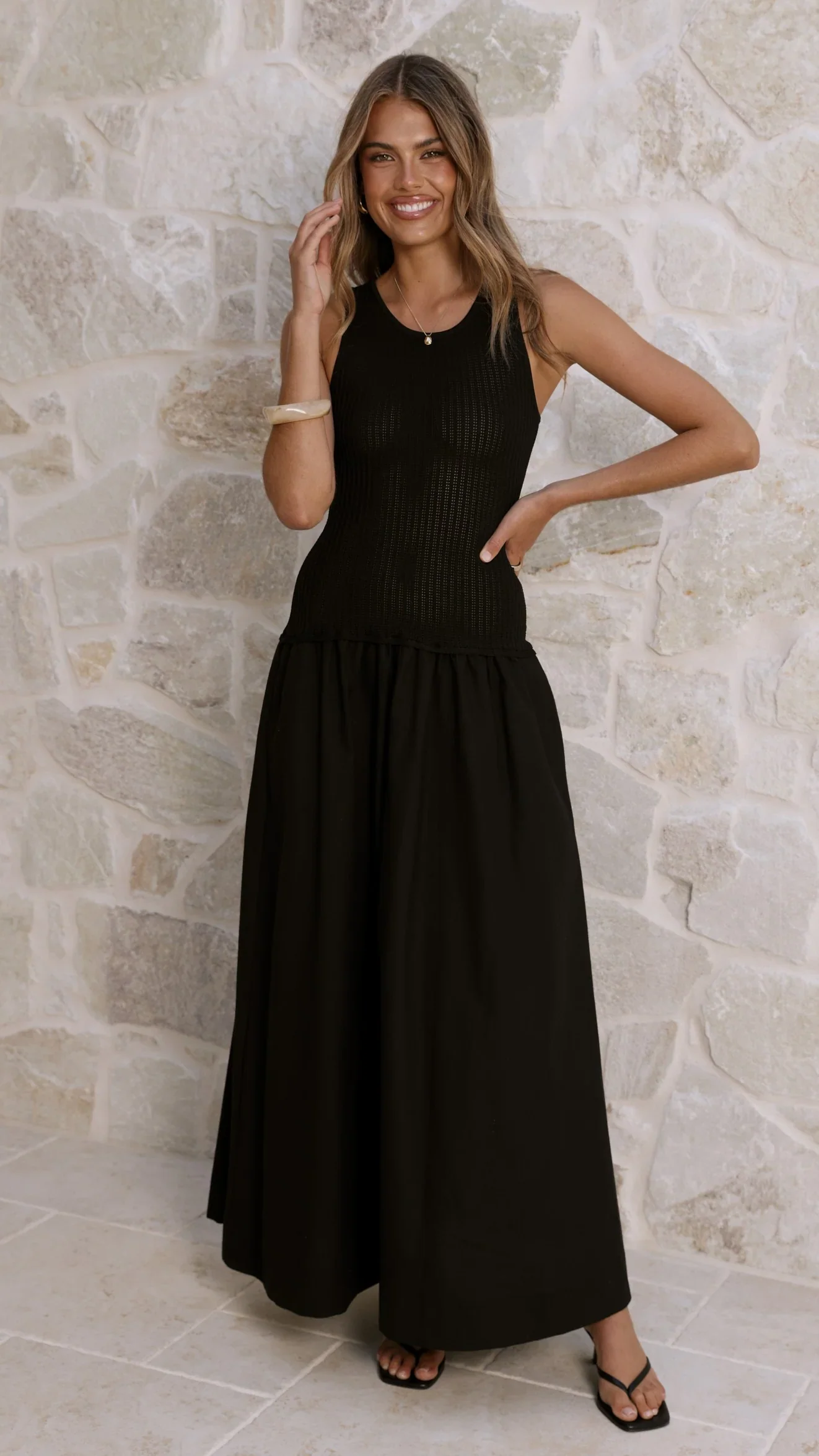 Arden Maxi Dress - Black