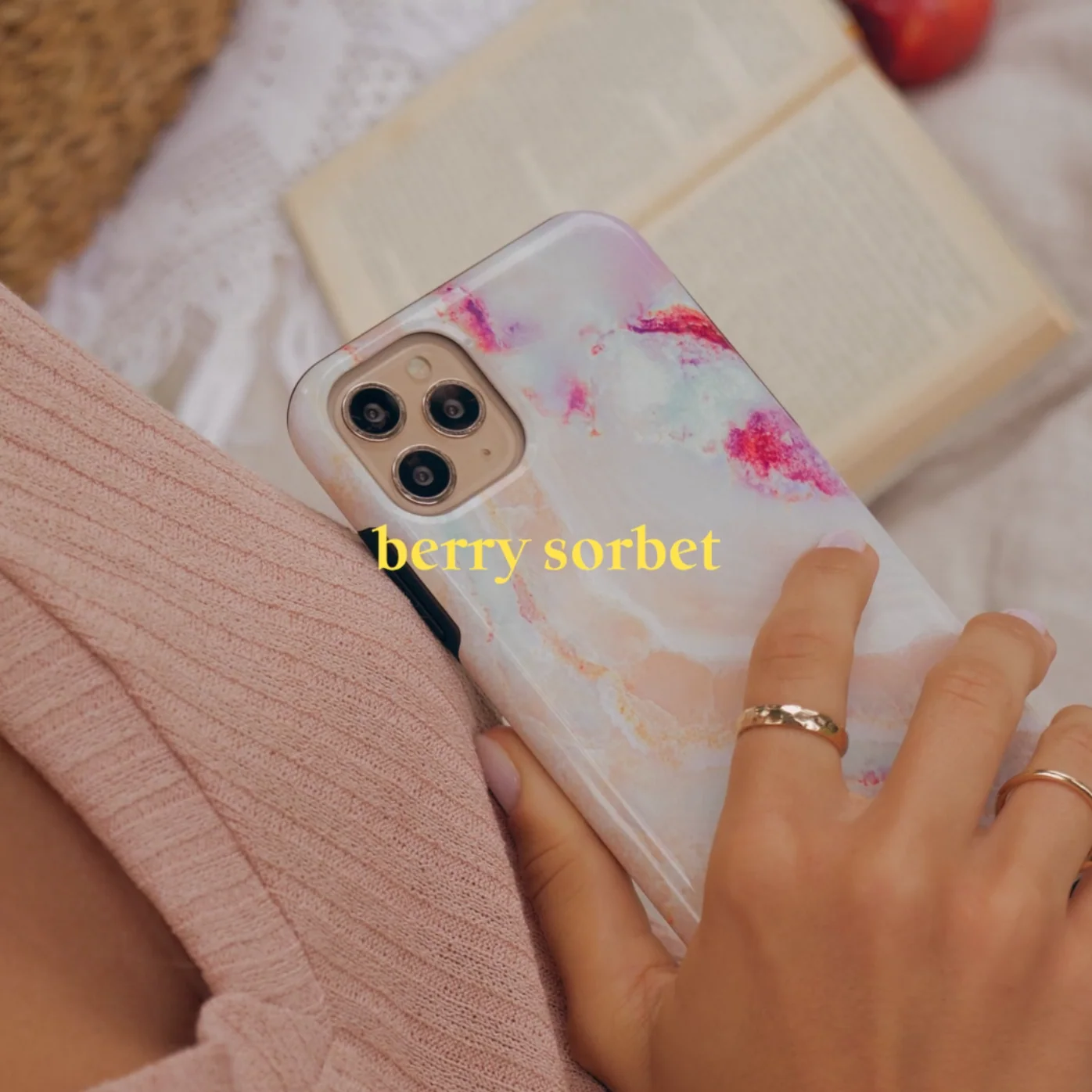 Berry Sorbet - Girly iPhone 11 Pro ケース