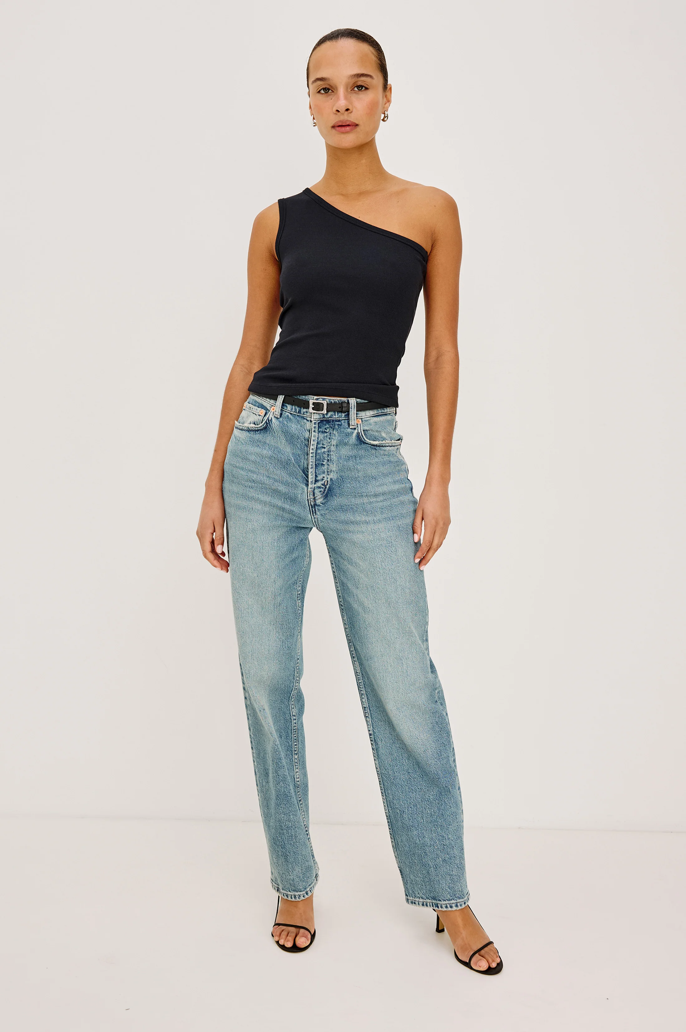 Esti Top - Black Rib