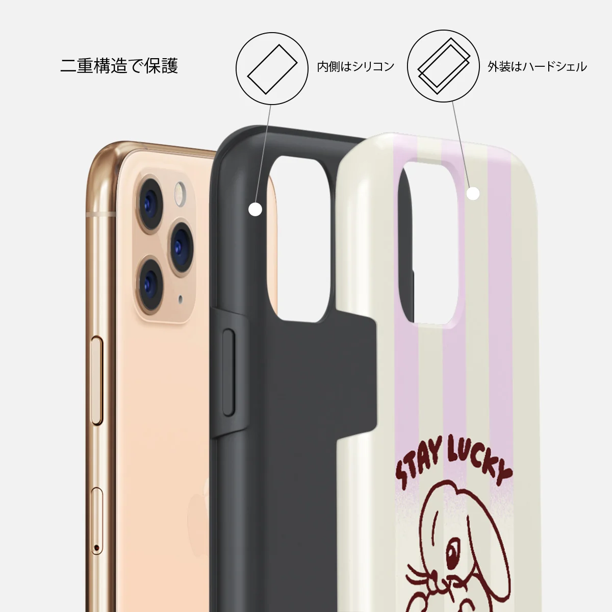 Stay Lucky - iPhone 11 Pro ケース