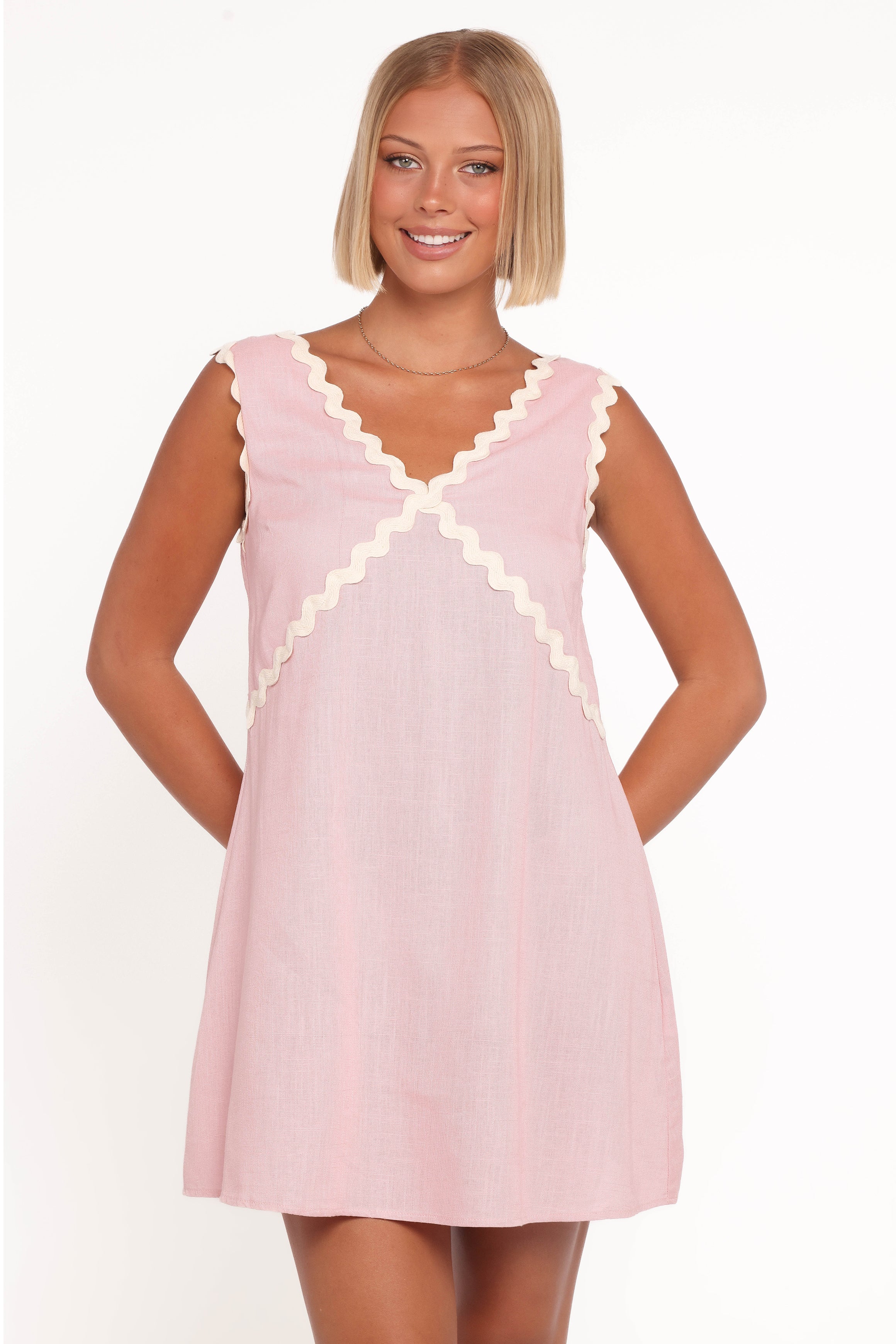 Lark Mini Dress - Pink