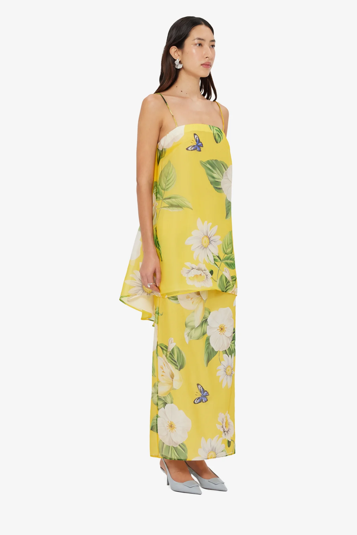 Sylvia Top - Joie Print in Sunshine
