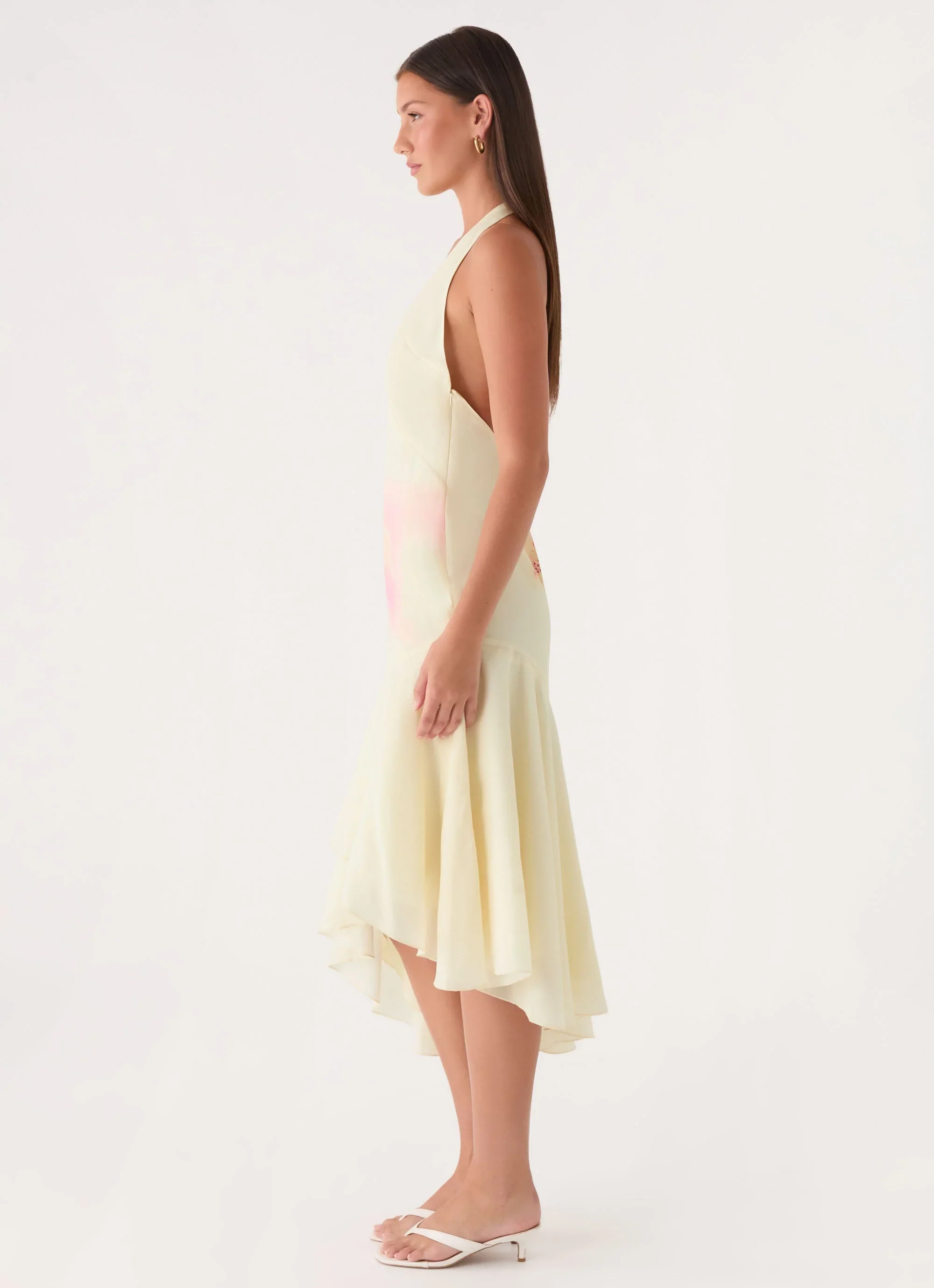 Darline Midi Dress - Soft Lily