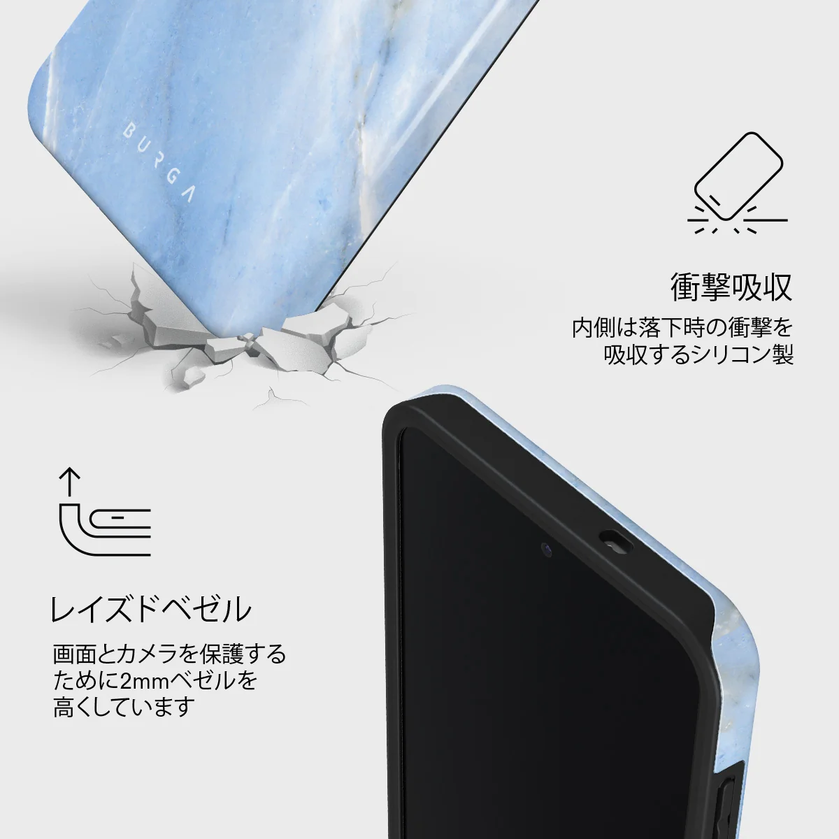 Fluffy Clouds - Samsung Galaxy S25 FE ケース