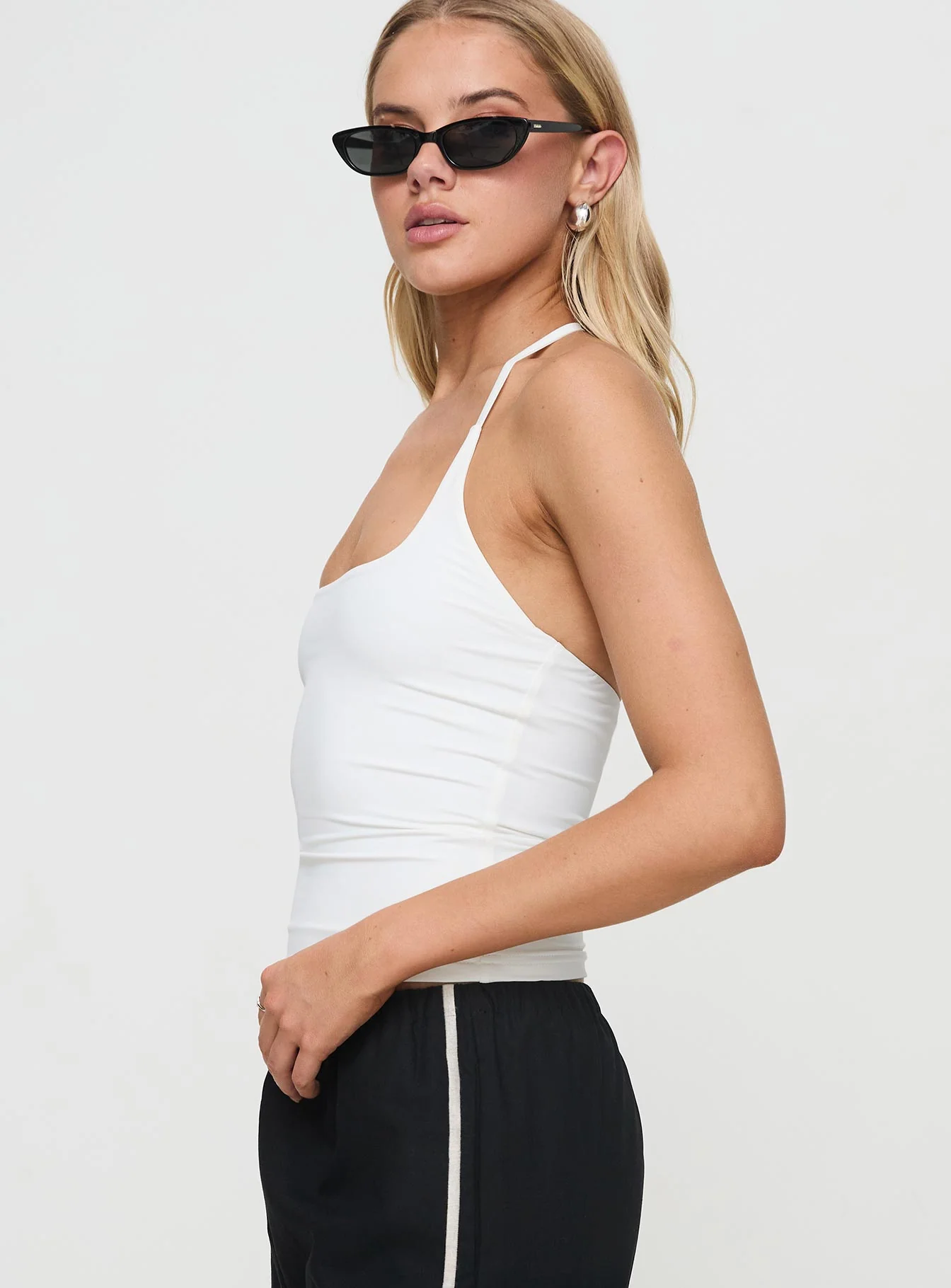 Ezekiel Nylon Top White