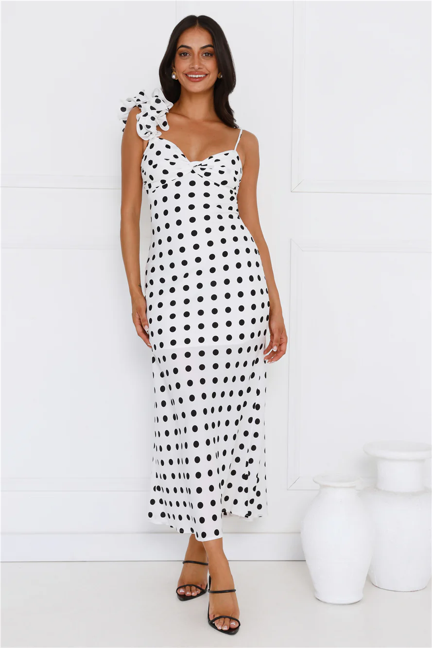 Ashanti Maxi Dress White - luluinthesky