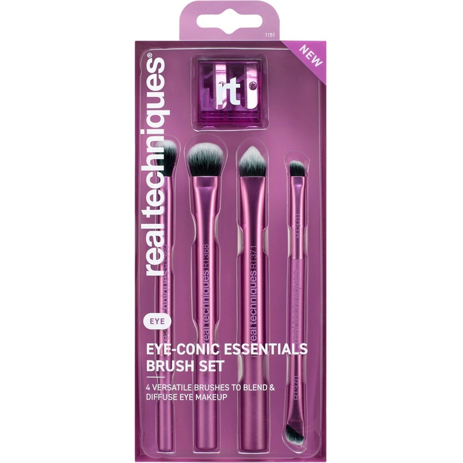 Real Techniques Eye Brushes Eye-Conic Essentials Brush Set