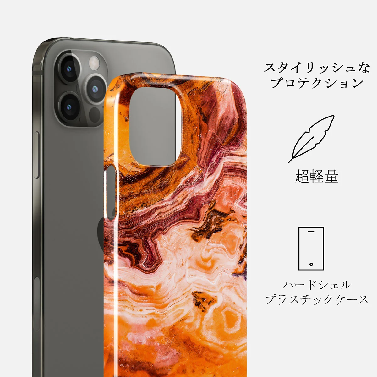 Pumpkin Spice - Orange iPhone 12 Pro Max ケース