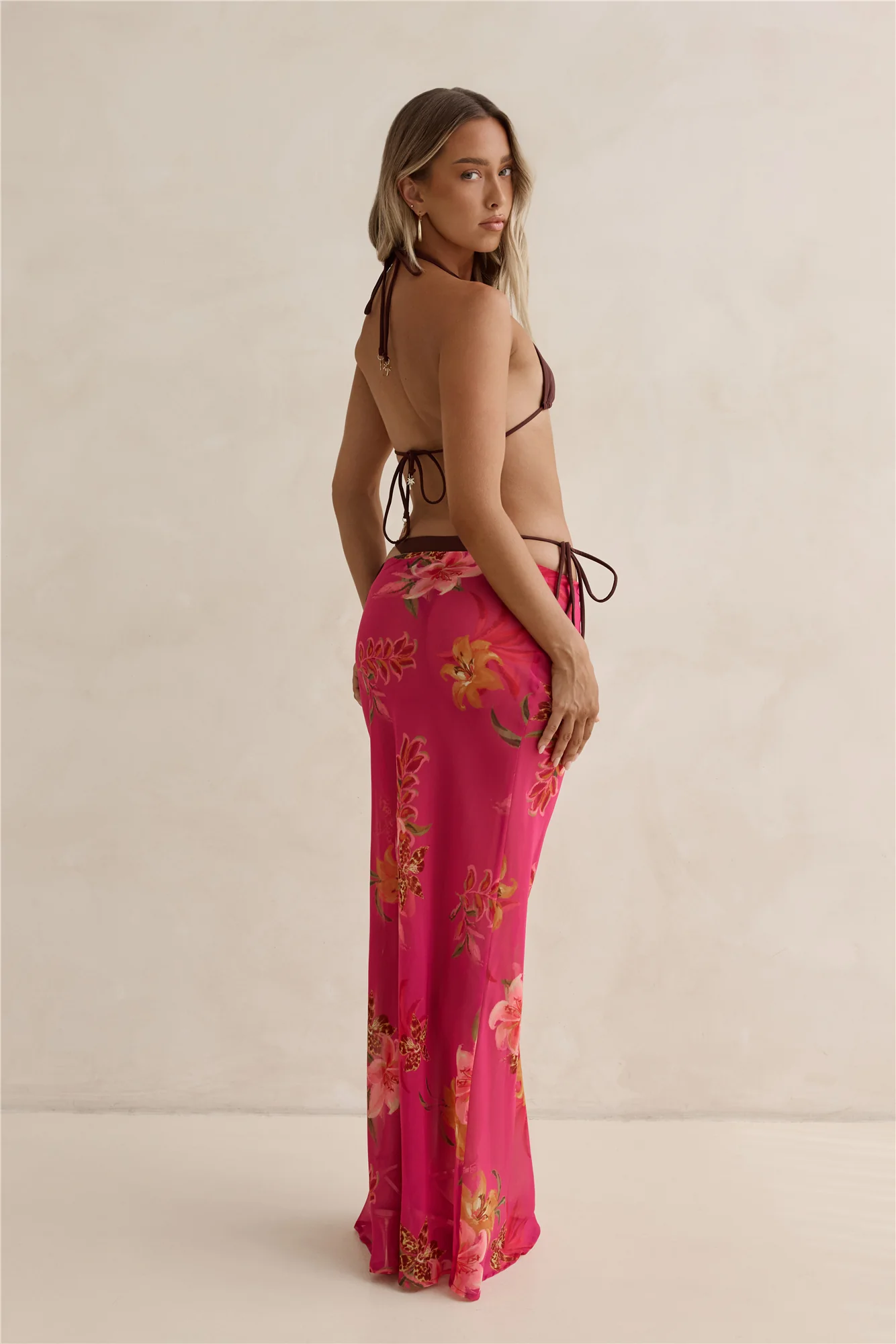 Soft Island Dreams Maxi Skirt Pink