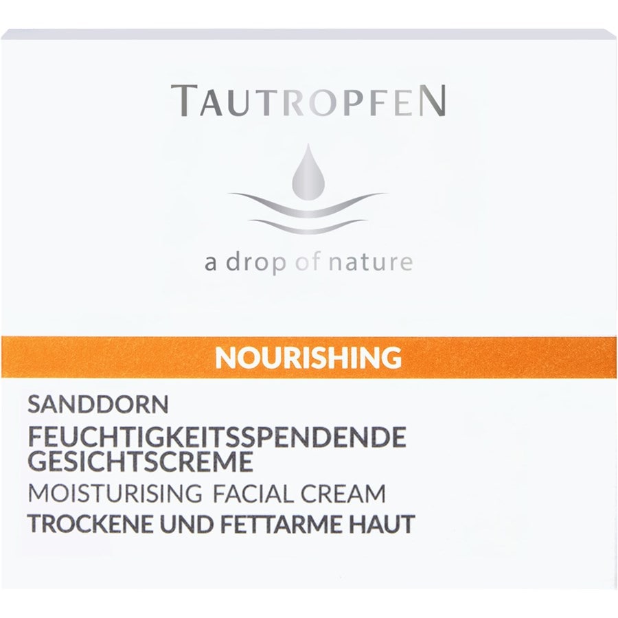 Tautropfen Sanddorn Nourishing Solutions Nawilżający krem do twarzy