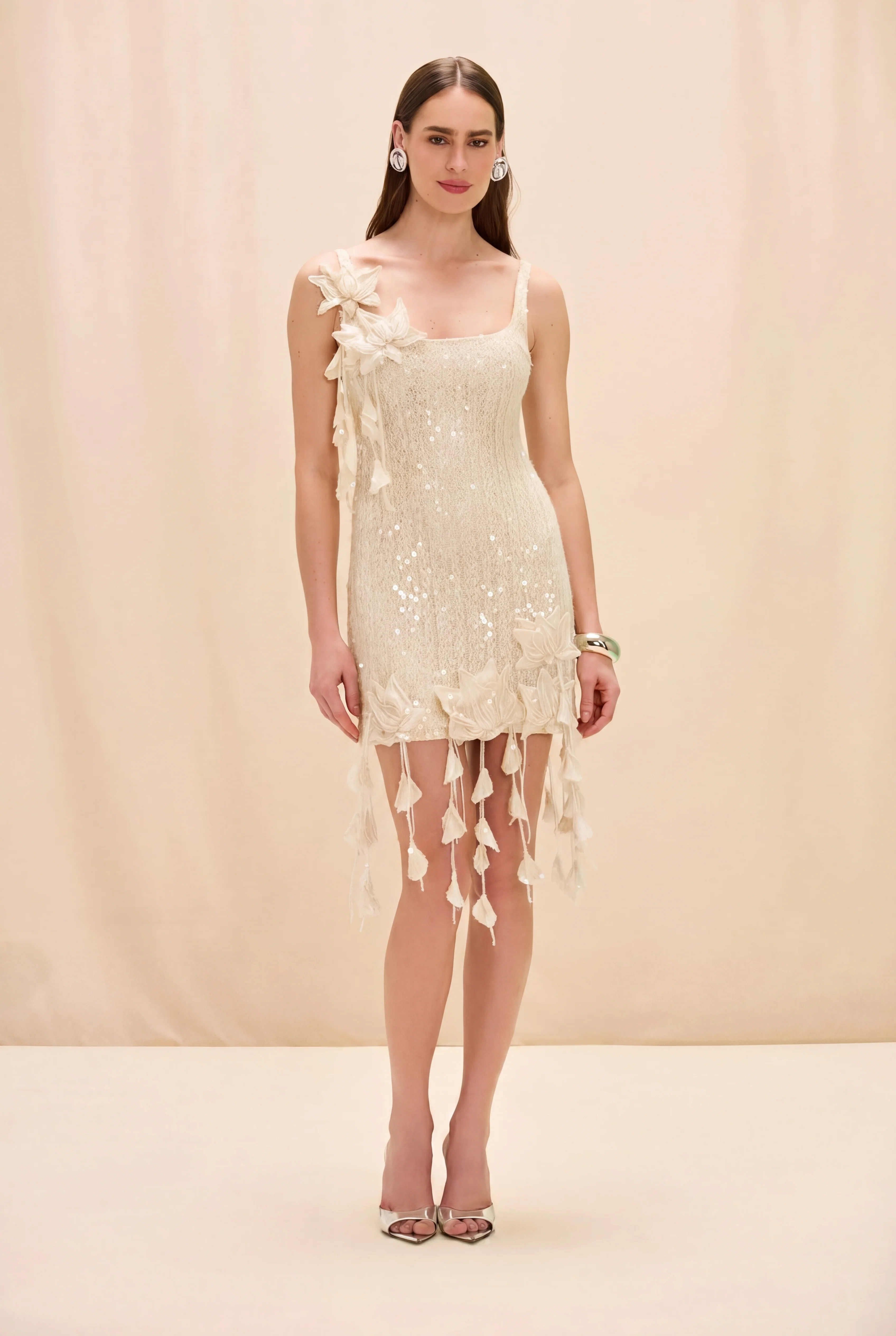 Iara Crochet Mini Dress