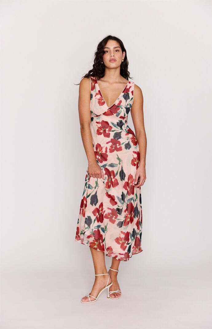 MINKPINK Arabella Bias Midi Dress
