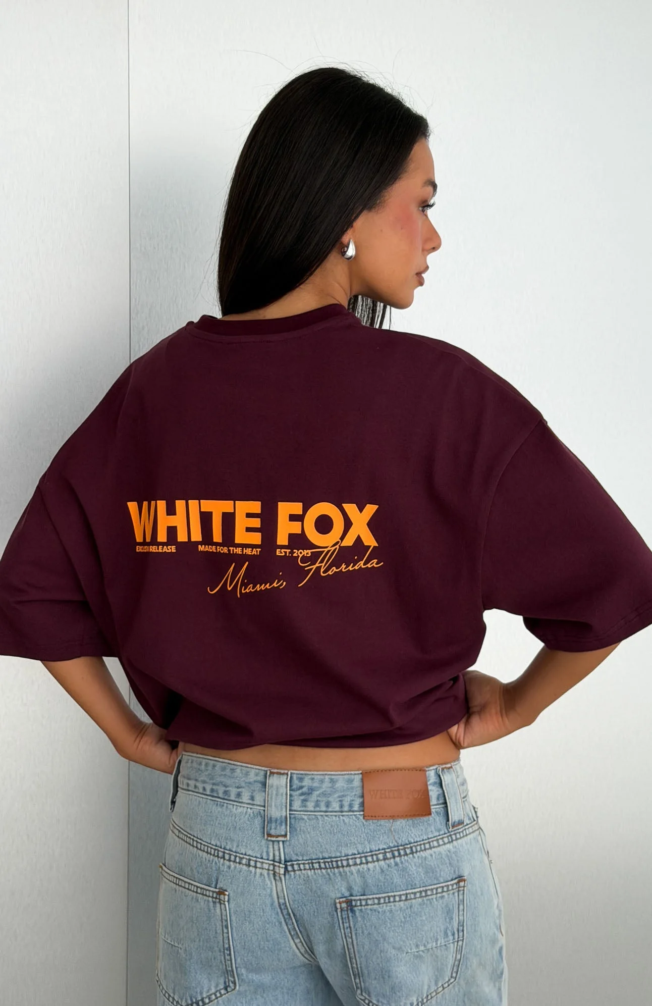 Give It Time Oversized Tee Plum