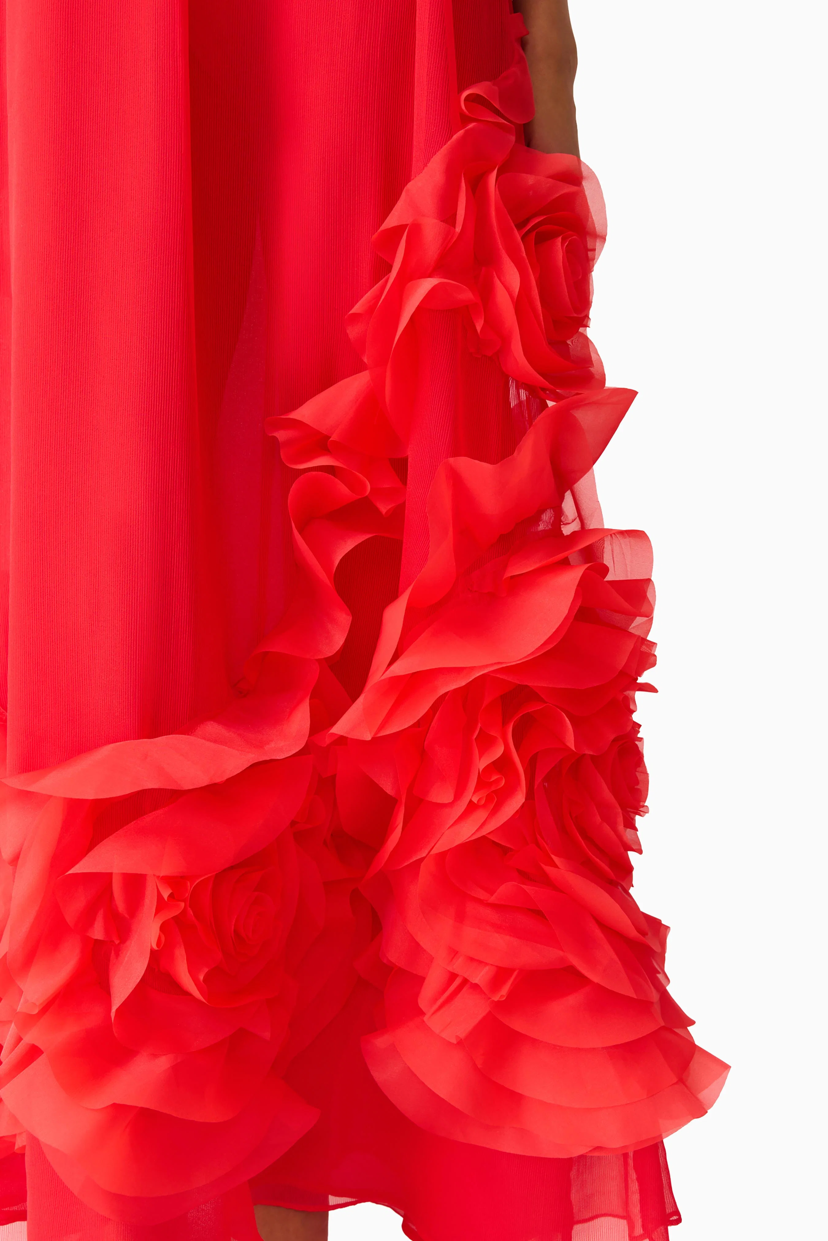Evelin Halter Gown in Red