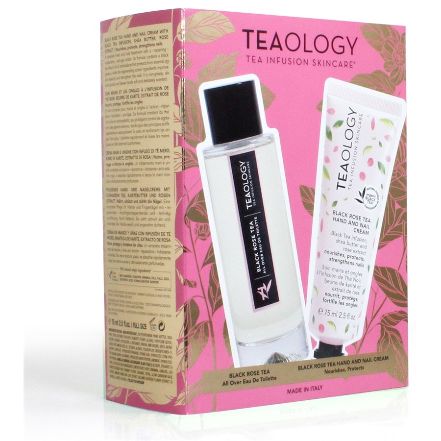 Teaology Zapachy damskie Zestaw wody toaletowej Black Rose Tea Edycja limitowana