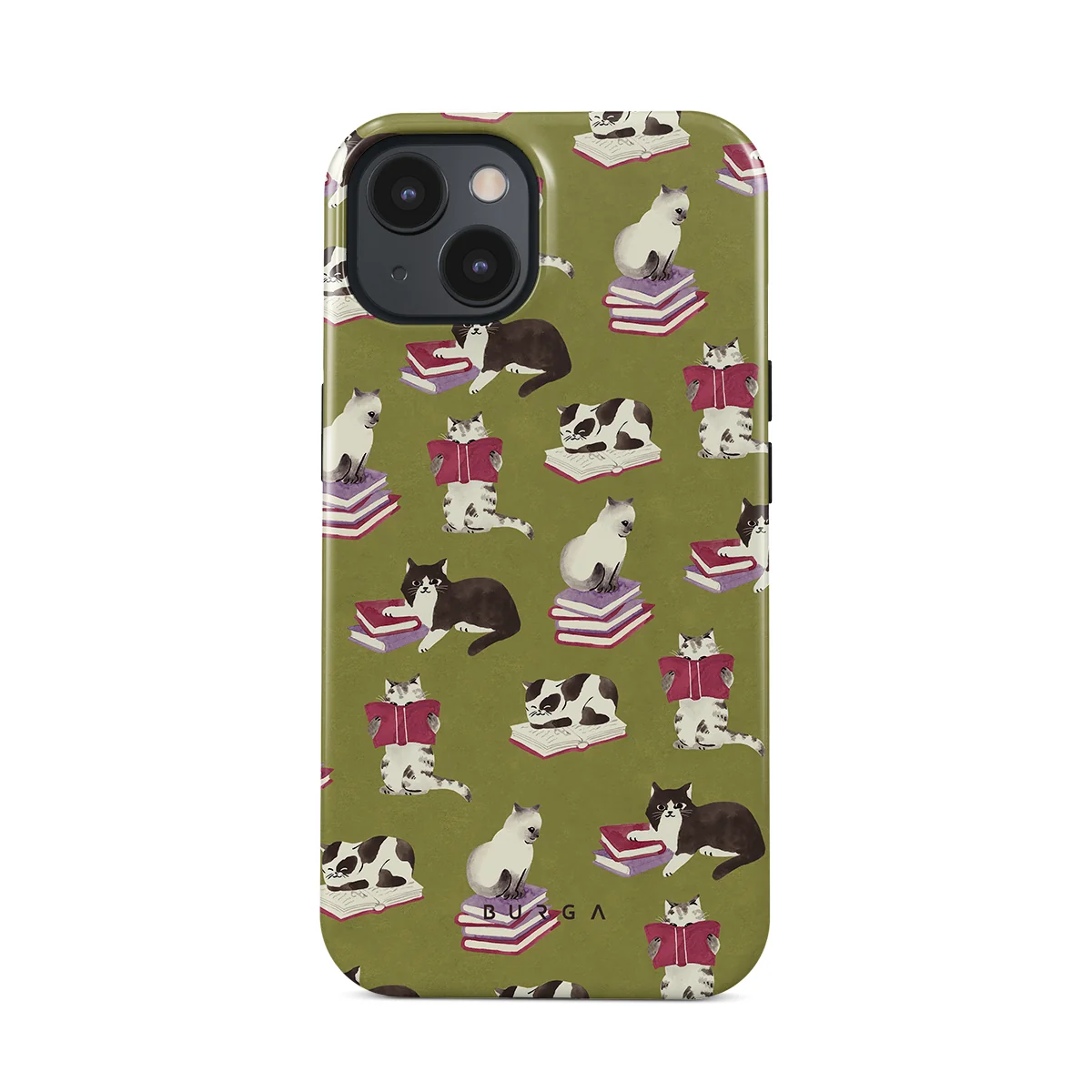 Curious Cat - iPhone 14 Plus ケース