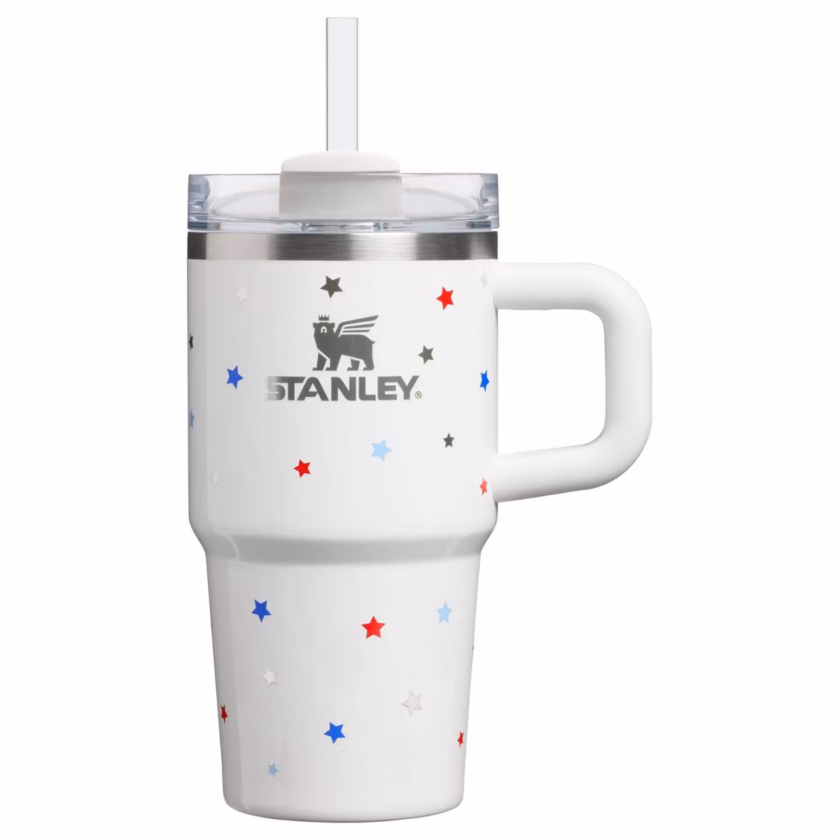 Stanley 20 oz Stainless Steel H2.0 FlowState Quencher Tumbler Blue Starry Stripes