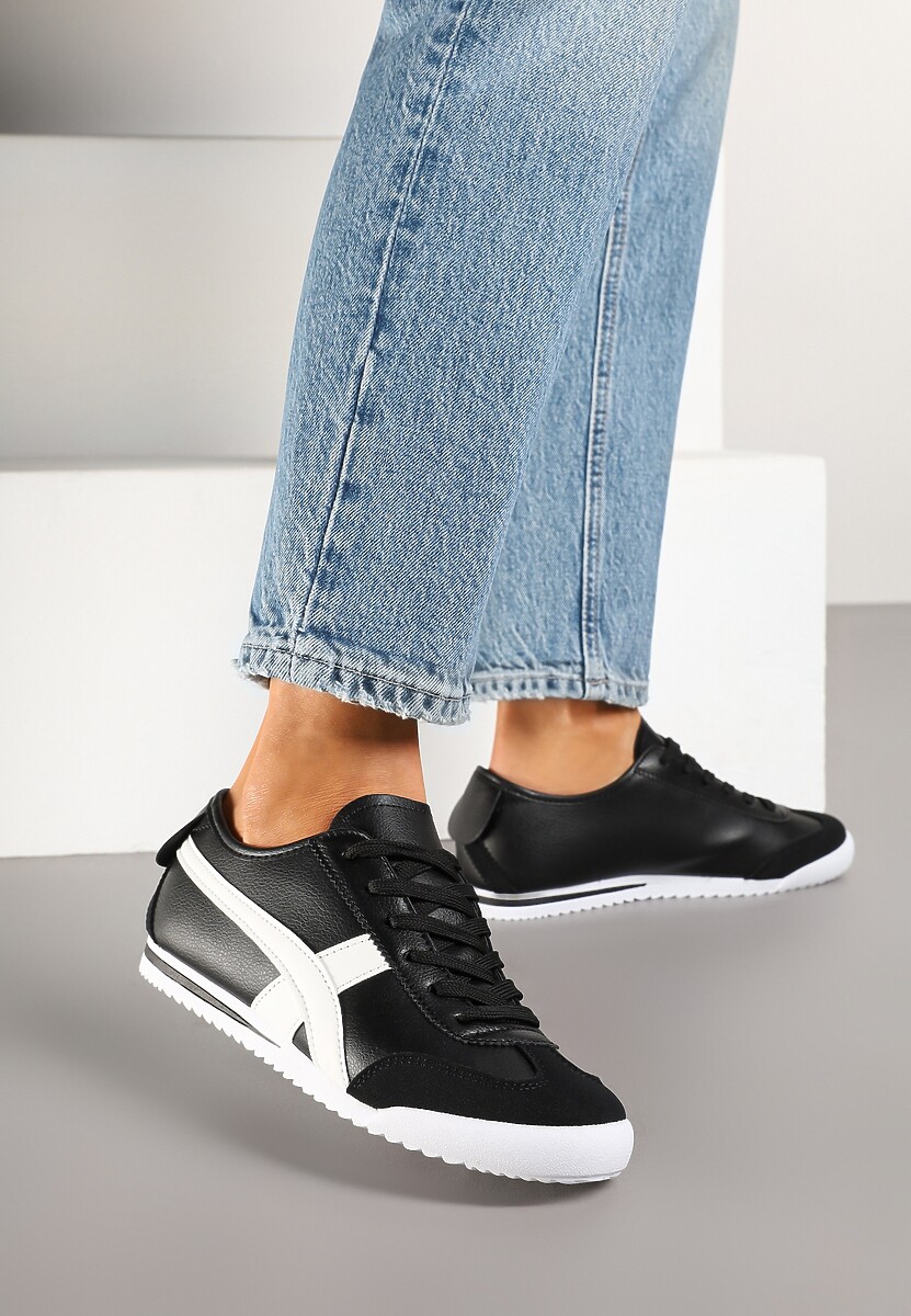 Białe Sneakersy Typu Kultowe Tenisówki Deliriel