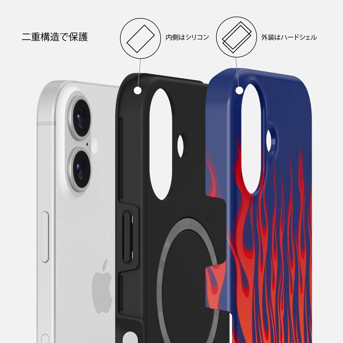 Tribal - iPhone 16 Plus ケース