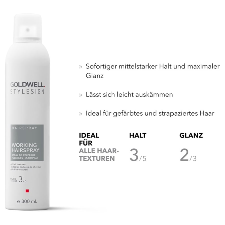 Goldwell Hairspray Elastyczny lakier do włosów Stylesign Hairspray