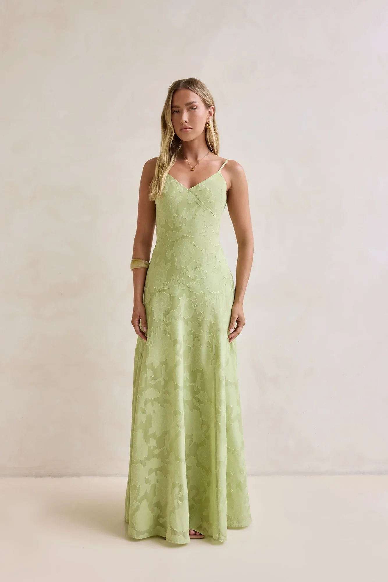 Dancing Spark Maxi Dress Sage