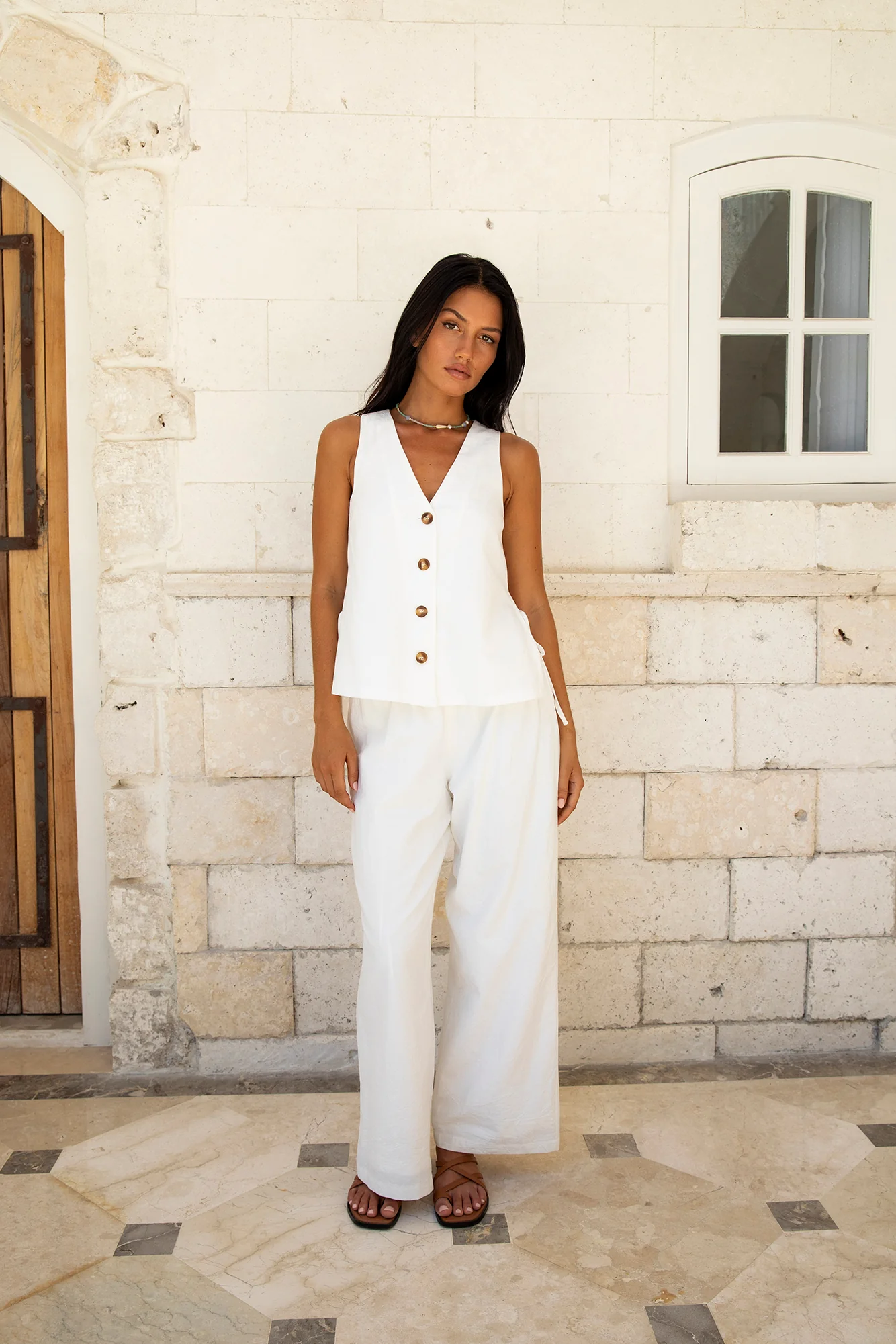 Heading South Pants White