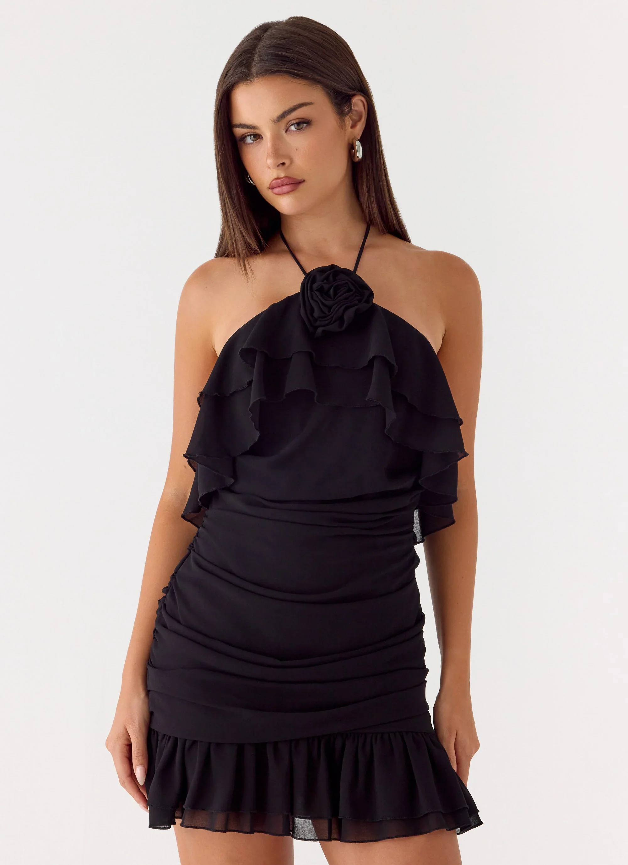 Haille Mini Dress - Black
