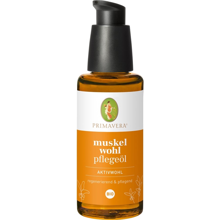 Primavera Aktywne dobre samopoczucie Organiczny olejek do pielęgnacji mięśni