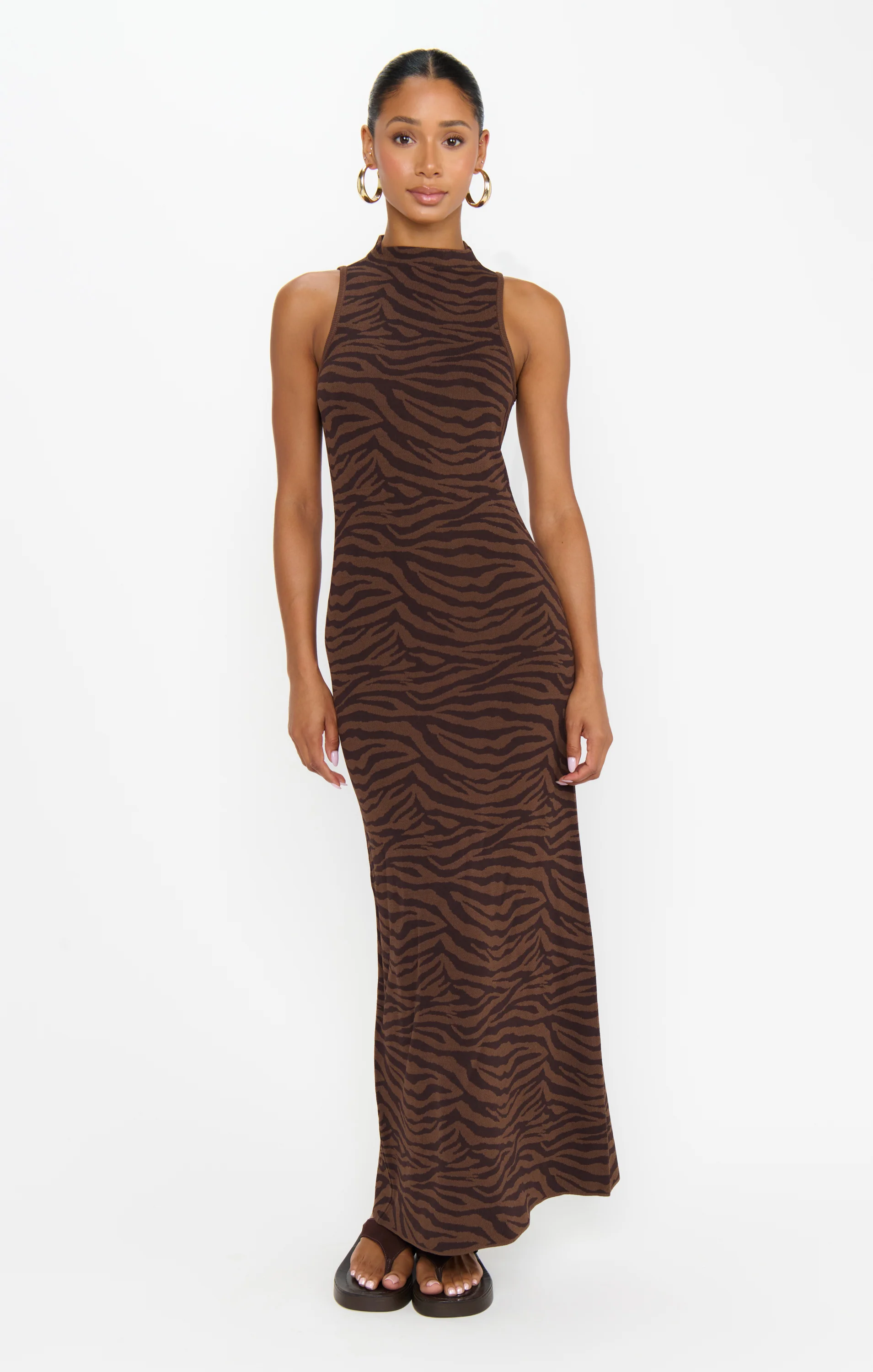 Shauna Maxi Dress ~ Wild Tiger Knit