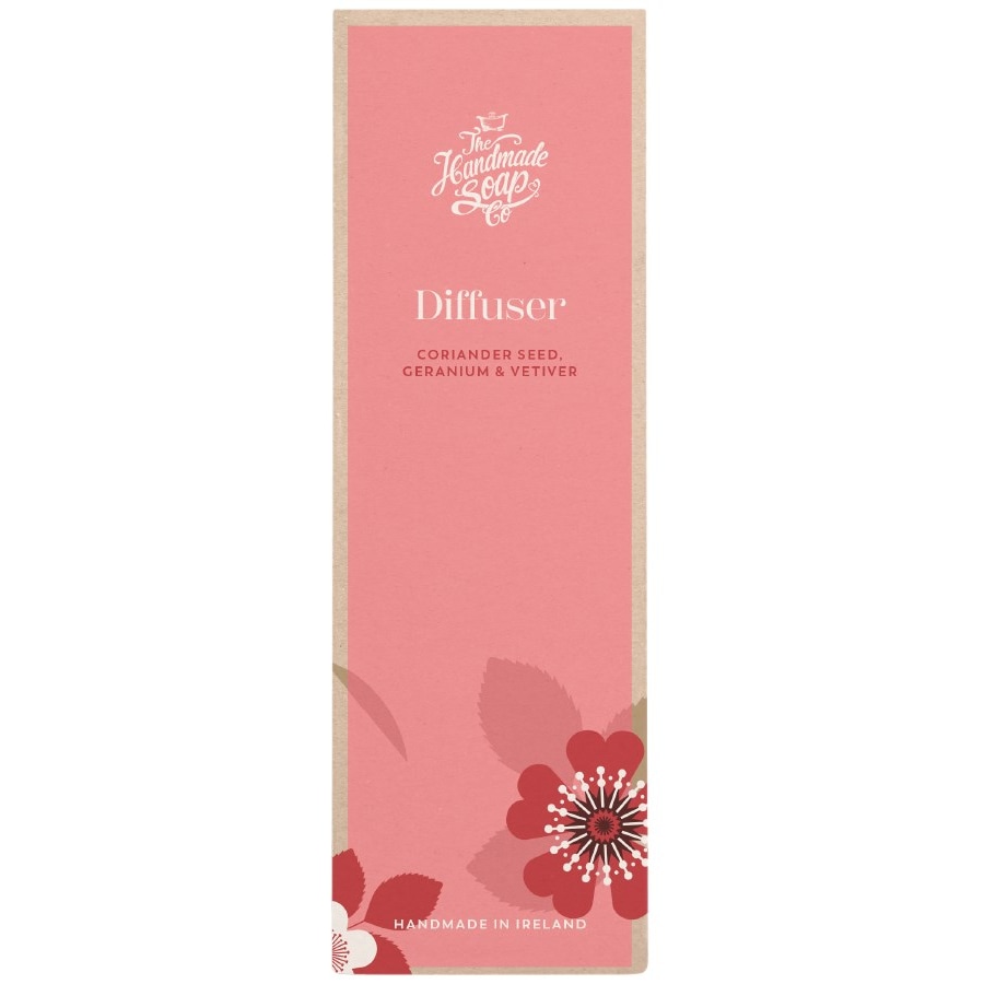 The Handmade Soap Coriander Seed, Geranium & Vetiver Dyfuzor zapachowy z trzciny