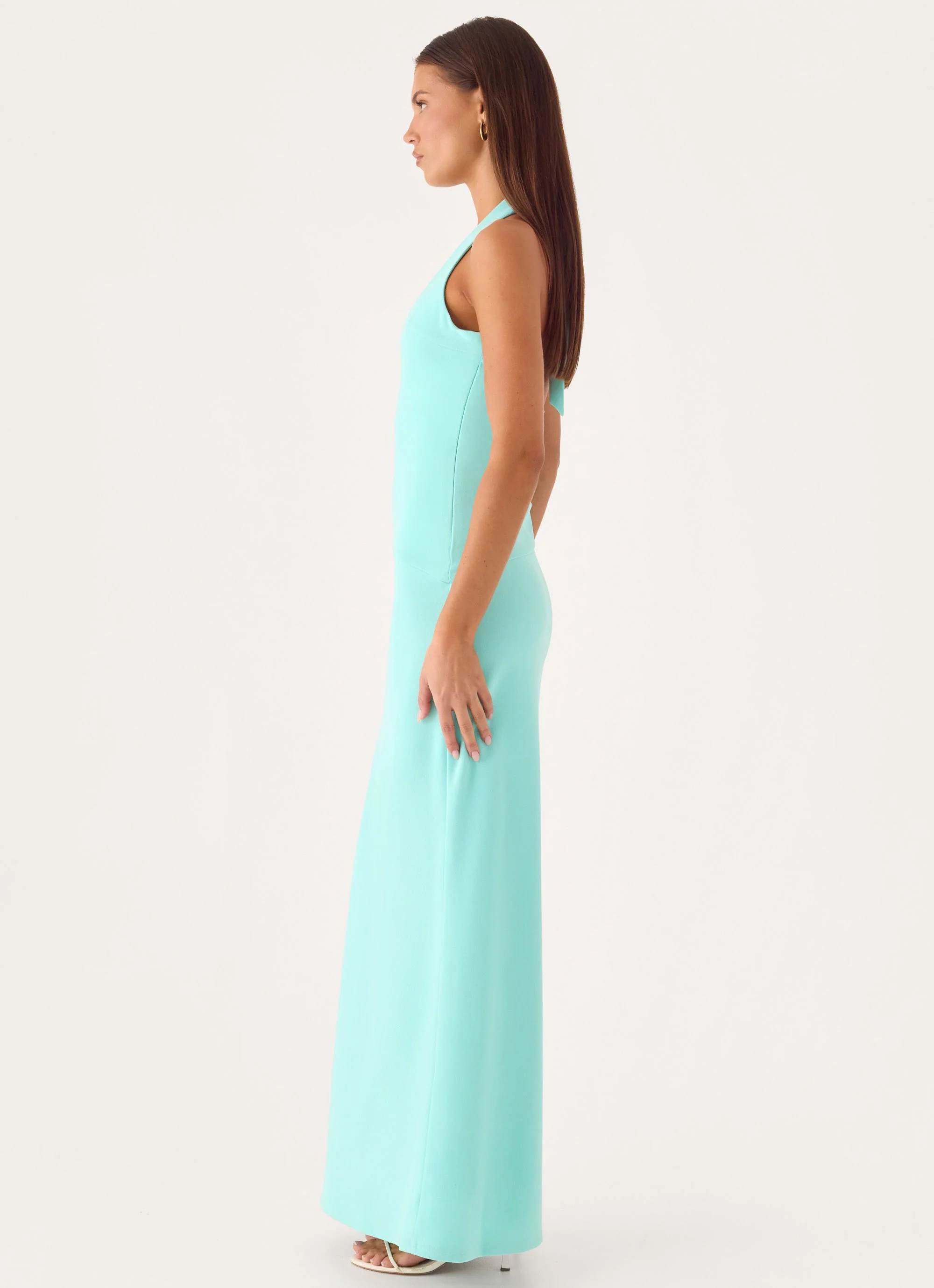 Nardin Maxi Dress - Mint - luluinthesky