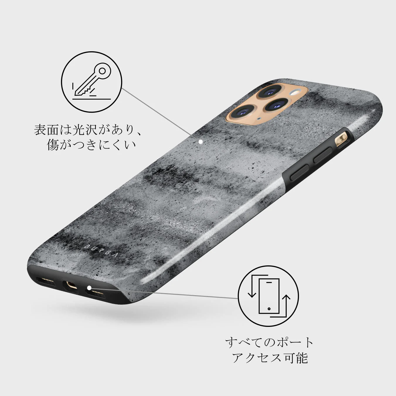 Concrete Jungle - iPhone 11 Pro ケース