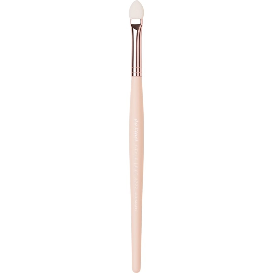 Da Vinci Powder- and rouge brush Biały aplikator, gąbka z tworzywa rubicell