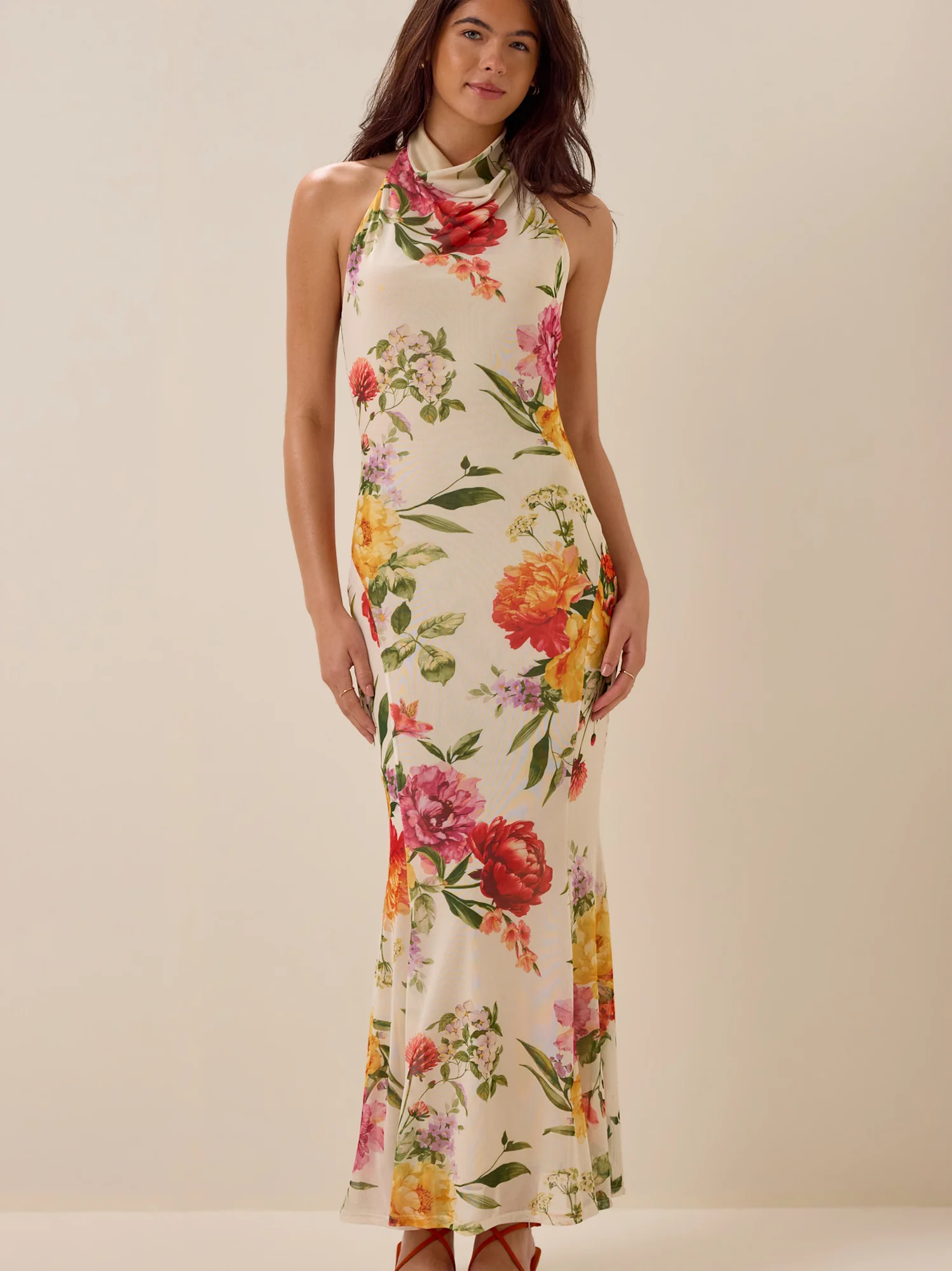 Zoya Floral Maxi Dress