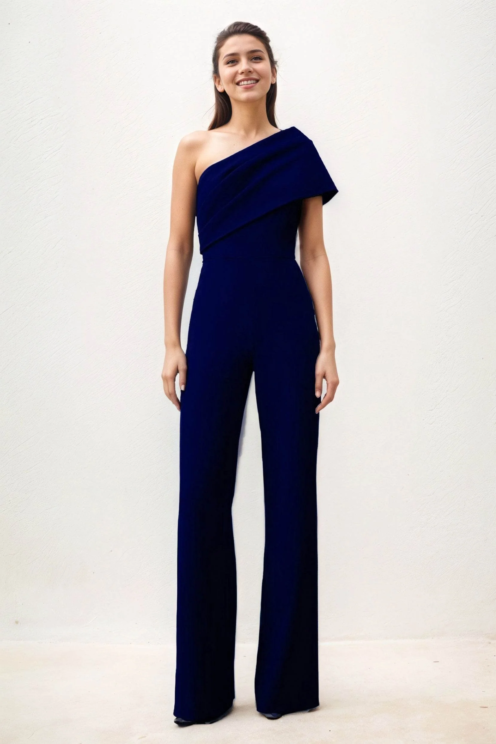 Jumpsuit Maxi Elastic Cloth Wedding Guest Dress CG0277