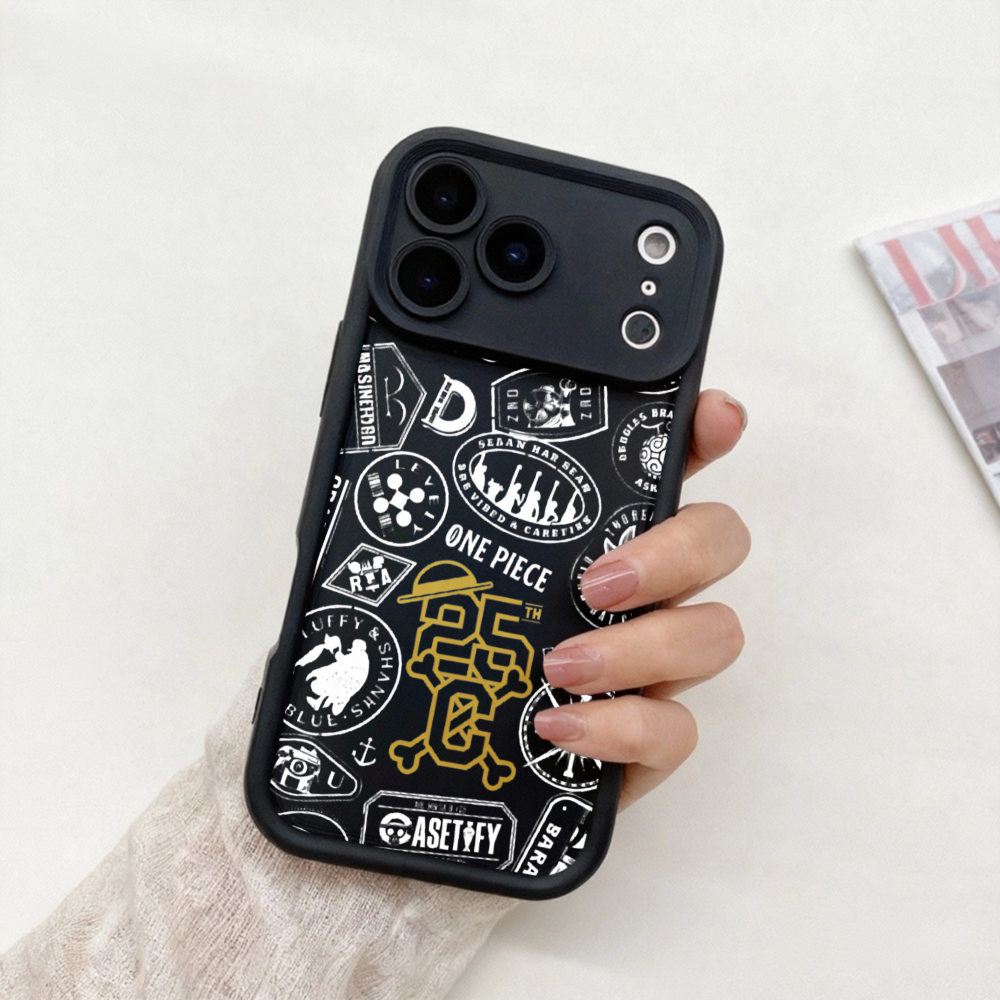 ONE PIECE 25th Chronicle Stamp Case (Matte Black)