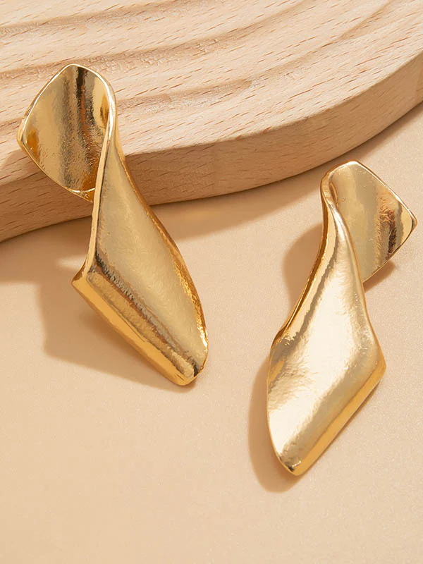 Geometric Drop Earrings