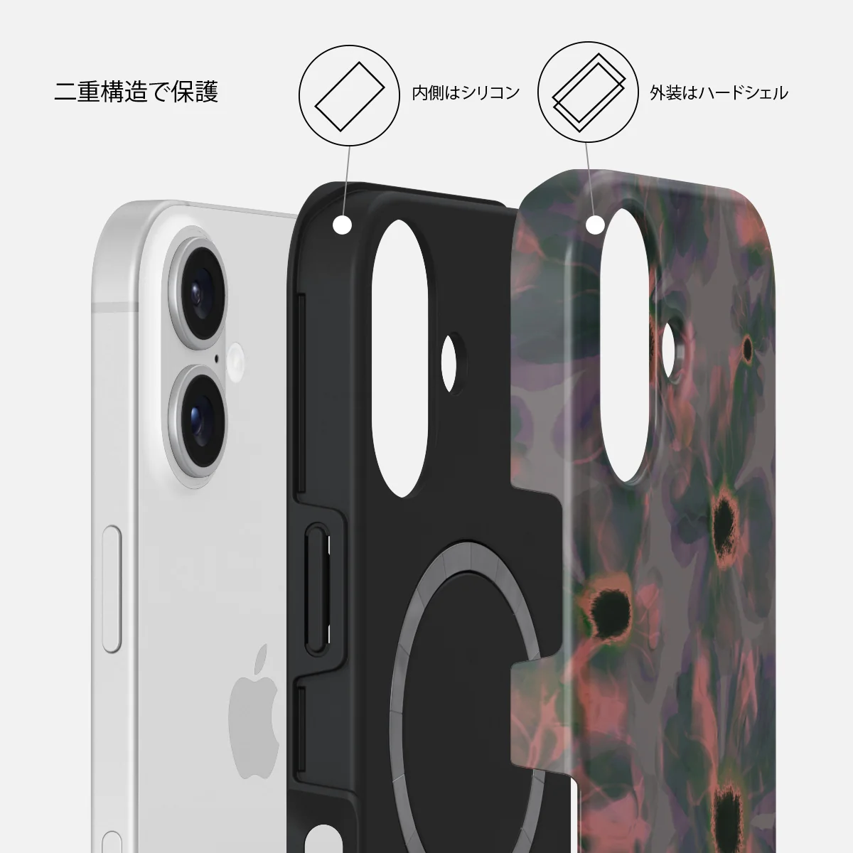 Volcanic Garden - iPhone 16 ケース