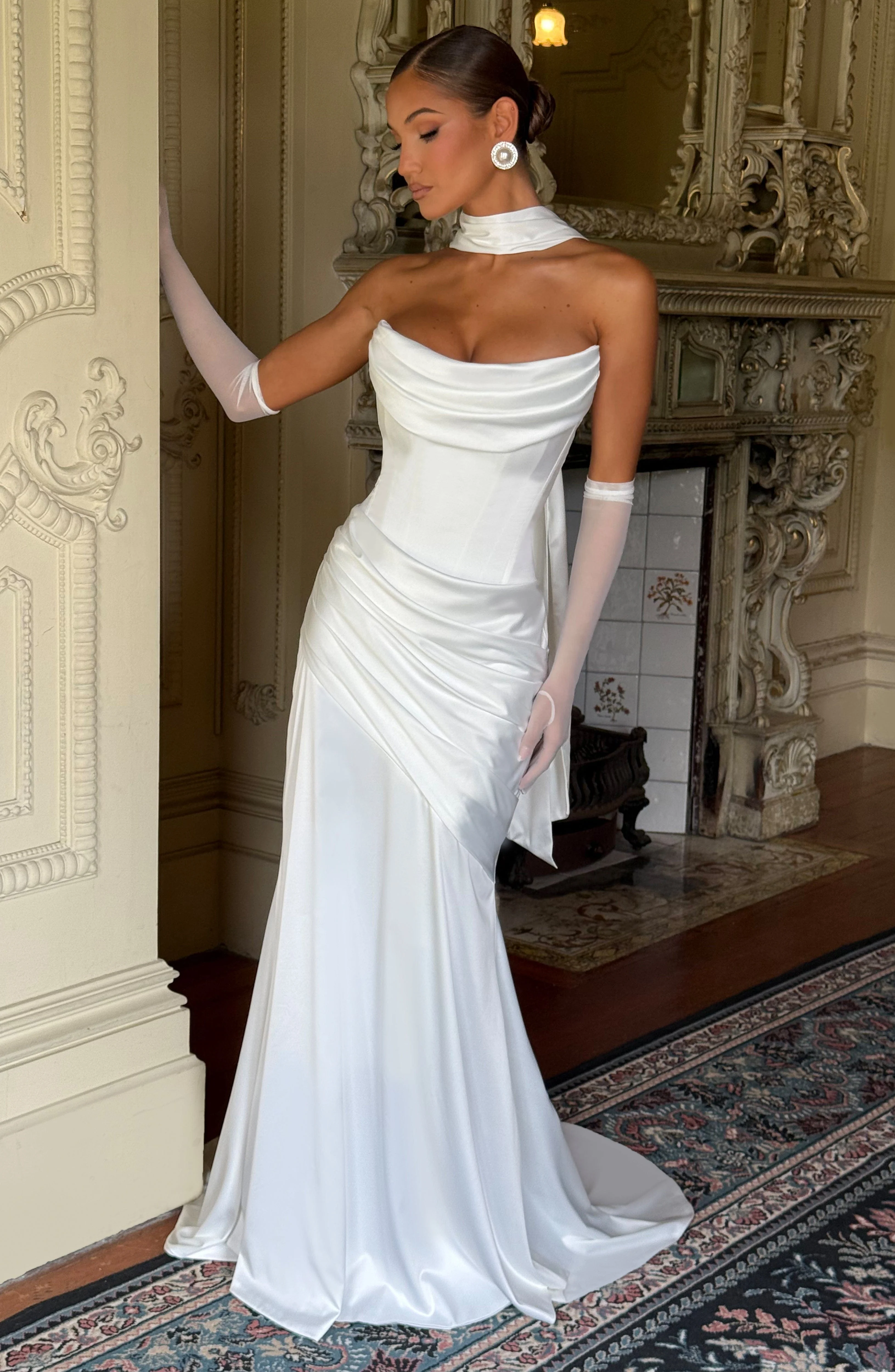 Kensington Maxi Dress - Ivory