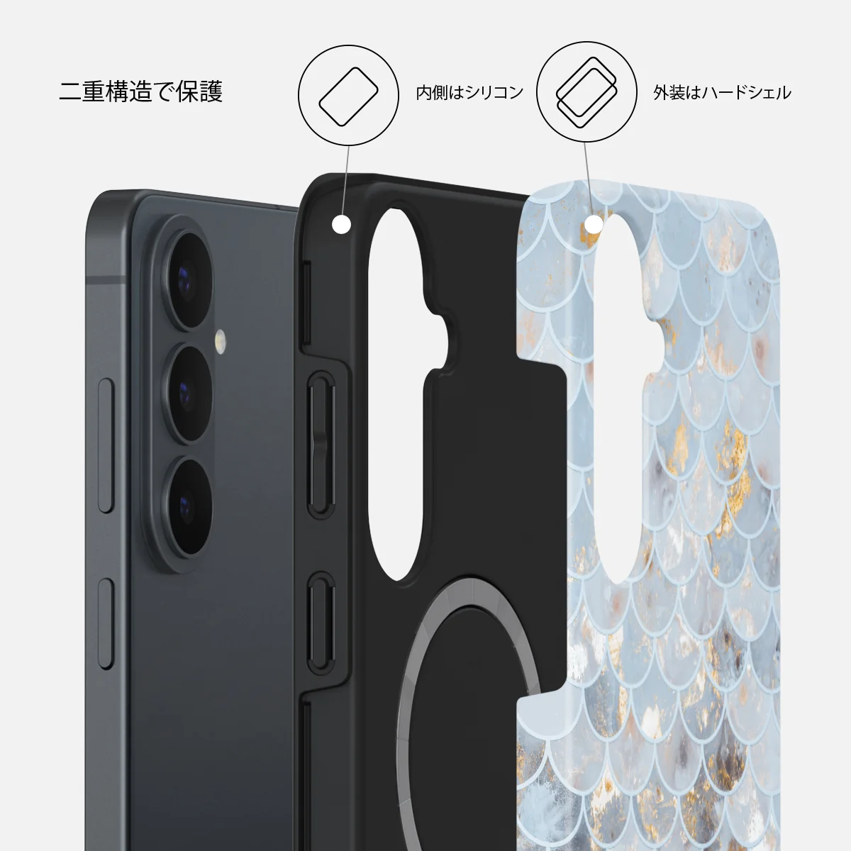 Mermaid Skin - Samsung Galaxy S26 FE ケース