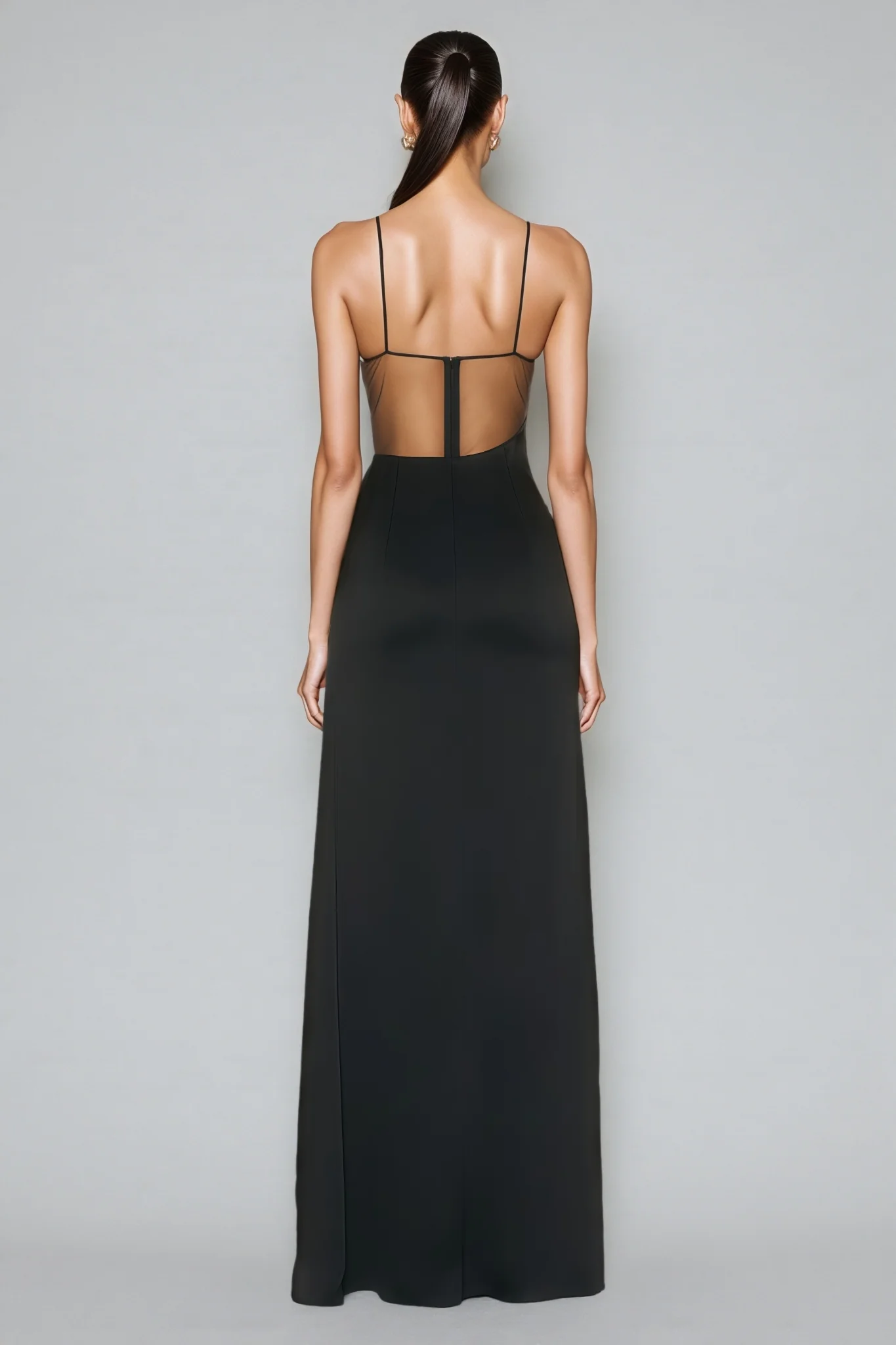 Sia Bandage Rhinestone Star Maxi Dress
