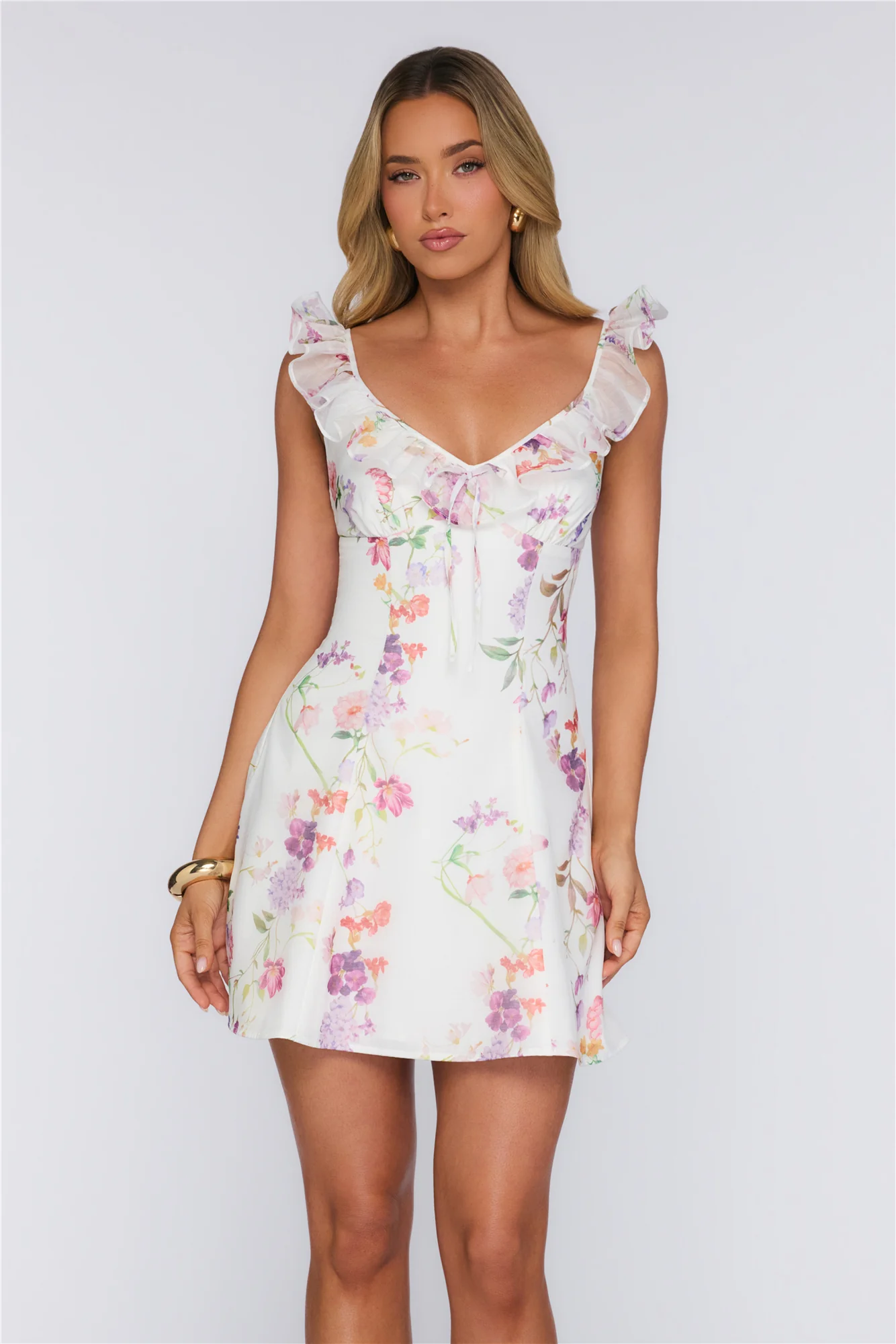 Splash Of Water Mini Dress Multi