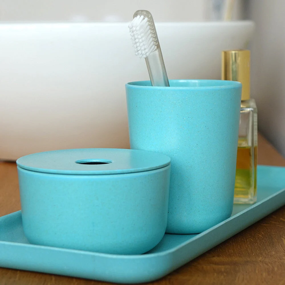 Vogeelle 4-Piece Bathroom Counter Set - Lagoon