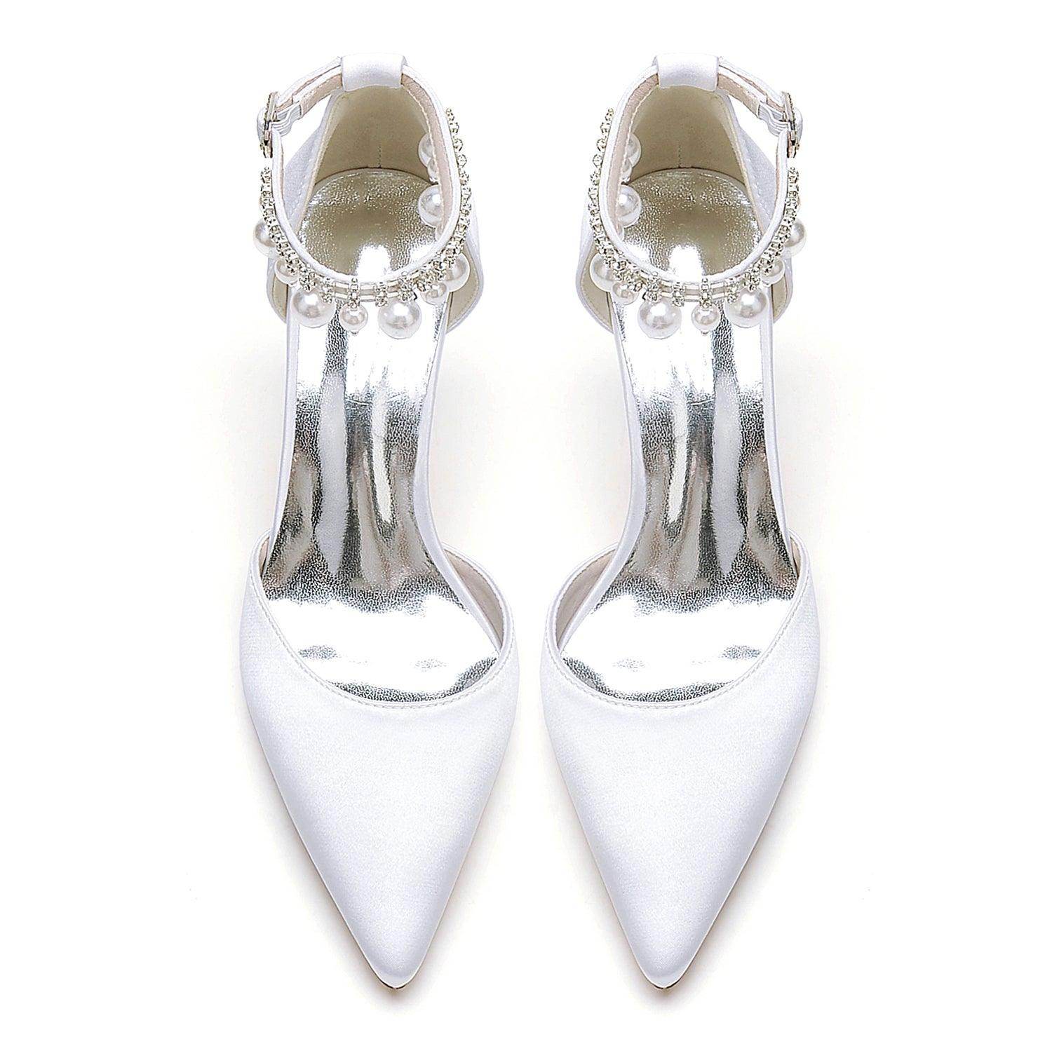 Stiletto Heel 6cm Silk-Like Shoes CK0421