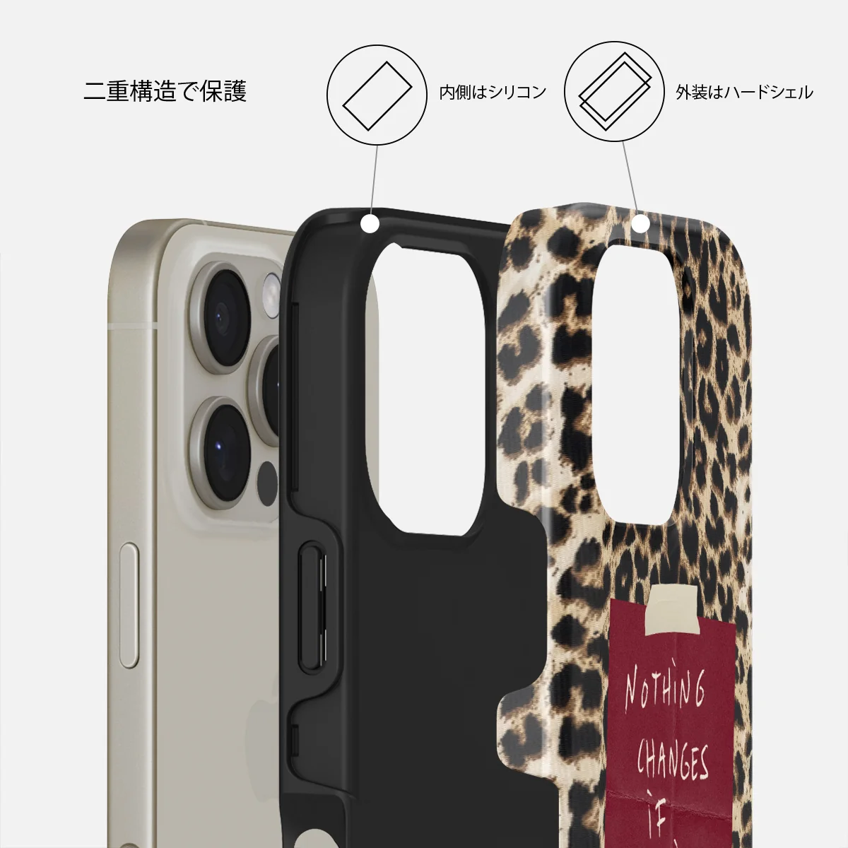 Nothing Changes - iPhone 16 Pro ケース